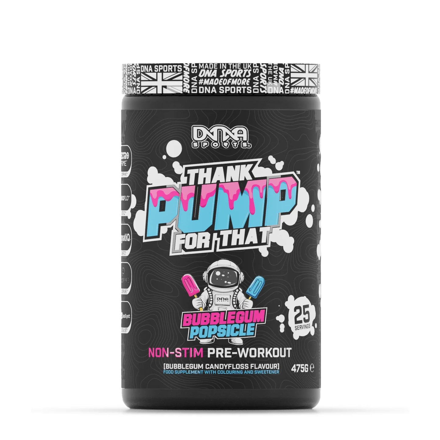 DNA Sports Thank Pump For That Non Stim Pre Workout 25 Servings
