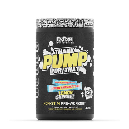 DNA Sports Thank Pump For That Non Stim Pre Workout 25 Servings