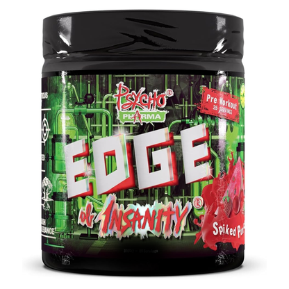 Psycho Pharma Edge Of Insanity Pre Workout 400g 25 Servings